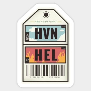 Heaven to Hell Sticker